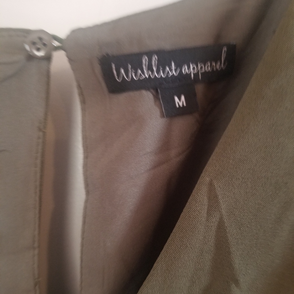 Wishlist apparel V-Neck surplice jumpsuit size M - Picture 7 of 7